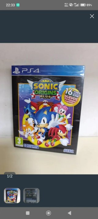 Sonic Origins Plus PS4 Nuovo Precintato