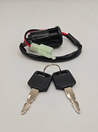 Bombín de arranque para Moto/Quad con 2 llaves.
