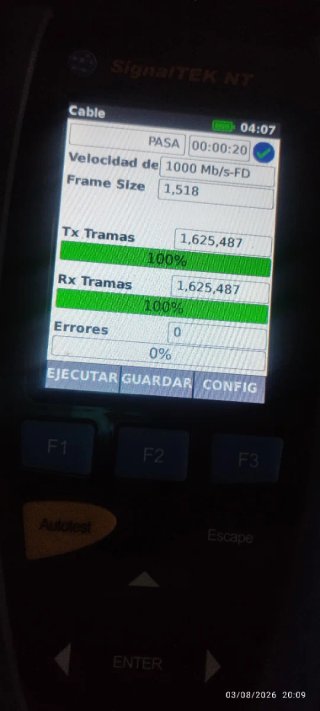 Probador Red SIGNALTEK NT TREND NETWORKS