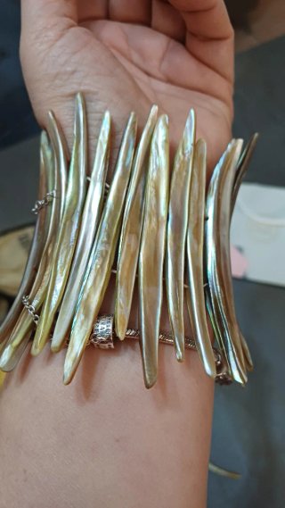 Collana e Bracciale Madreperla
