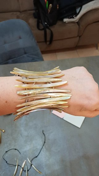 Collana e Bracciale Madreperla