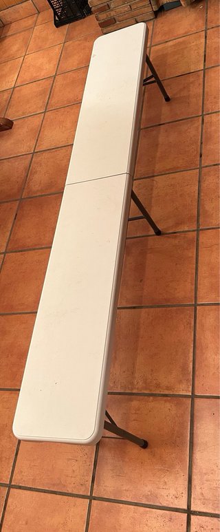 Banco Plegable Blanco