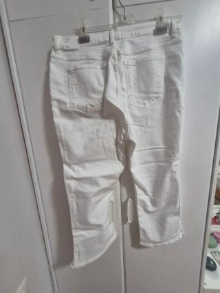 Pantalón blanco vaquero