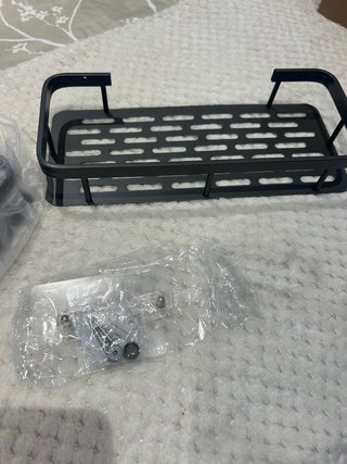 2 Scaffali Metallici Neri Cucina Bagno