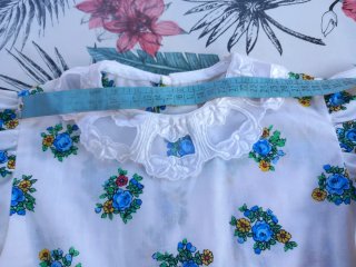 Vestito sartoriale bambina 7/8 anni
