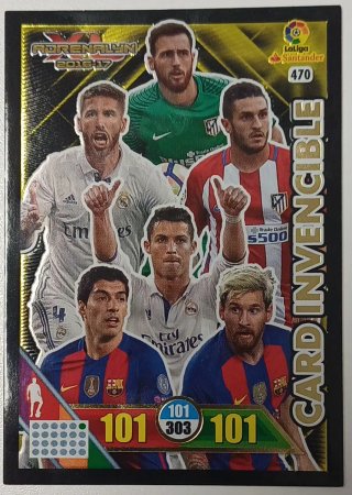 Cromo Adrenalyn Invencible 2016-17