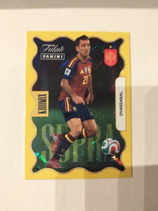 Cromos Panini Tributo España kromix oro