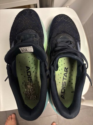 Zapatilla running Adidas Adistar Negra/Teal