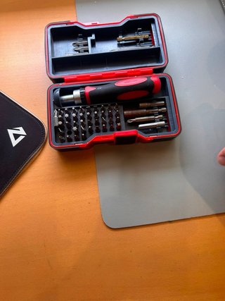 Caja de herramientas Powerfix Roja y Negra