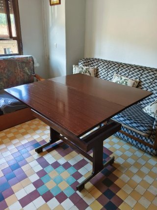 Mesa de centro madera y metal