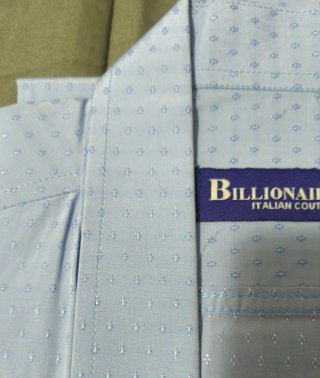 Camisa azul claro