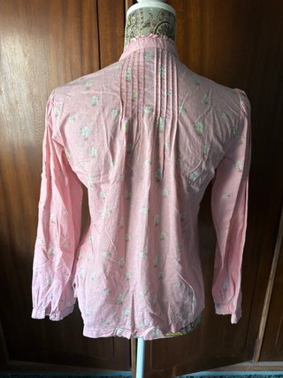 Camisa rosa floral