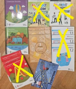 Libros de 1 Primaria pack