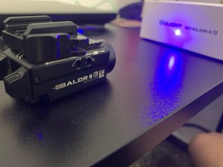 Linterna y Láser Olight Baldr S BL (azul)