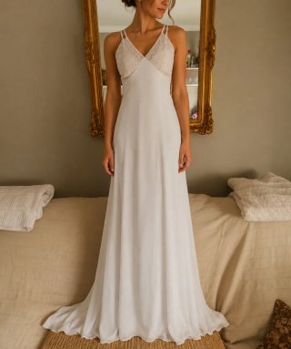 RIBAS' nuevo (PVP 800€) artesanal novia/ceremonia