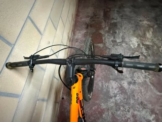 Bicicleta de Montaña Naranja