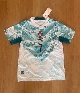 Portugal 2ª Camisa Ronaldo 10Anos Criança