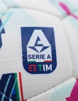 Pallone ufficiale Serie A Puma Orbita autografato