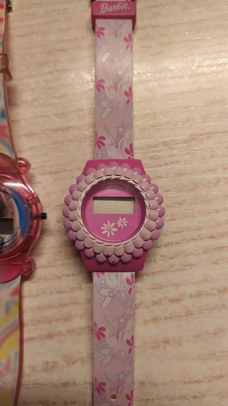 Collezione Orologi Barbie vintage anni 2000.