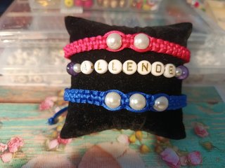 Pulsera Y pendientes ARTESANAL PERSONALIZADOS
