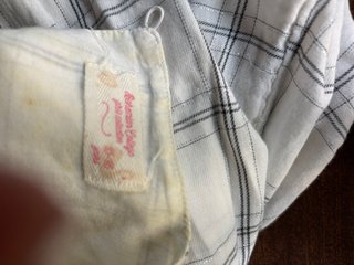 Camisa de cuadros con volantes