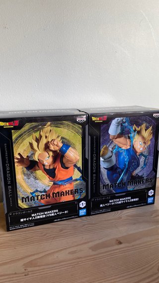 Match Makers Goku vs Vegeta Banpresto