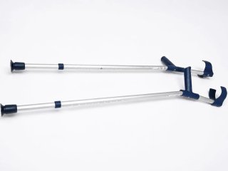 Muletas ajustables, como nuevas