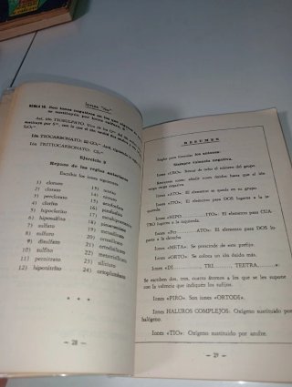 Ejercicios de formulación química