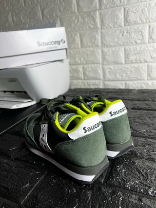 Saucony Jazz Donna Tg 37 Verde Bianco