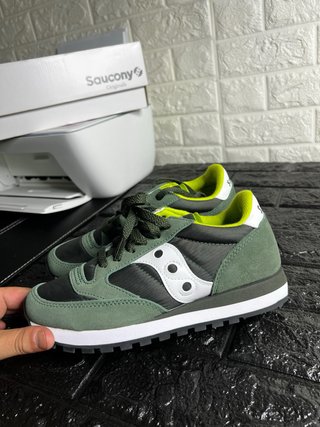 Saucony Jazz Donna Tg 37 Verde Bianco