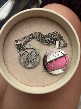 Colgante Viceroy Plata y Rosa