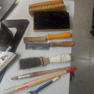 Máquina esquiladora y cuchillas