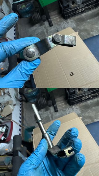 Biela/leva embrague Aprilia RS50 Culo Avispa