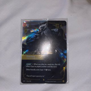 Carta Darius Executioner LoL 6