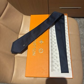Corbata Louis Vuitton Azul Marino
