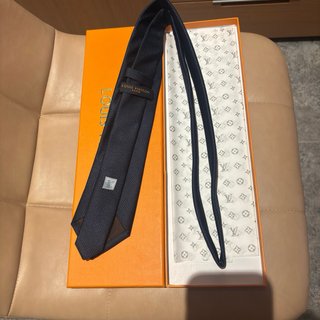 Corbata Louis Vuitton Azul Marino