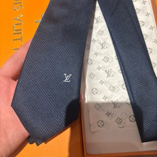 Corbata Louis Vuitton Azul Marino