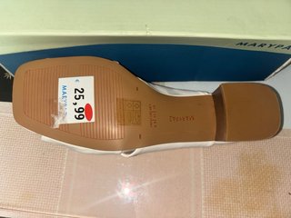 Sandalias tacón Marypaz blancas