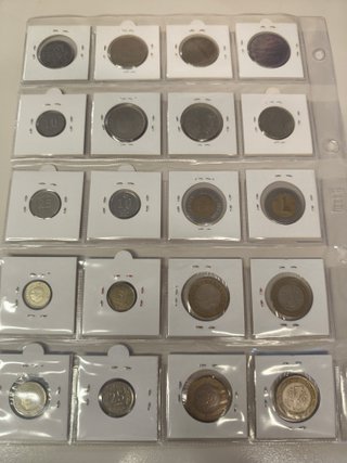 Lote monedas Turquía 10, 25, 50 Kurus