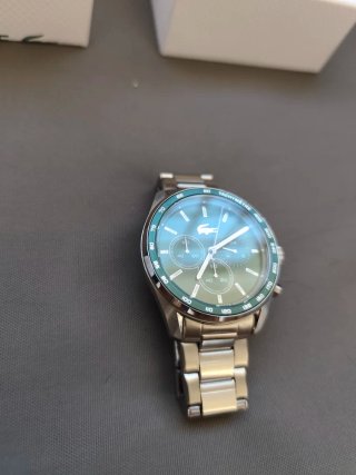 Reloj Lacoste Boston Chronograph Plateado