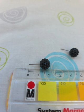 lote / conjunto colar + brincos pretos coração