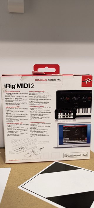 iRig MIDI 2 Interfaz MIDI Universal