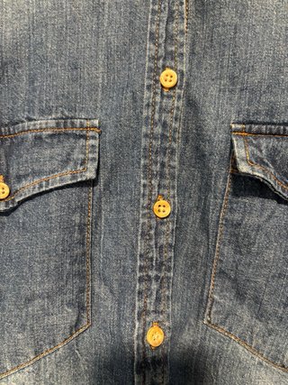 Camisa vaquera Stradivarius manga larga Talla L