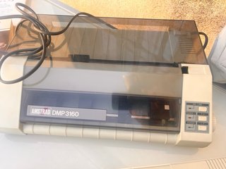 Amstrad PPC512+ Impresora DMP3160+ Bolsa+Manuales