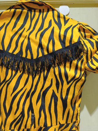 Vestido Rockabilly Animal Print Lady cacahuete