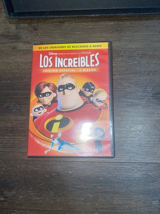 DVD Los Increíbles Edición Especial