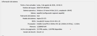 Acer Aspire E15 1TB i3