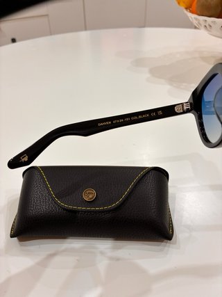 Moscot Dahven occhiali da sole neri e blu