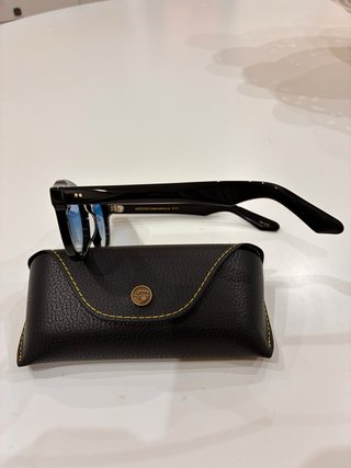 Moscot Dahven occhiali da sole neri e blu
