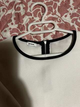 Blusa Pimkie Talla S Blanca